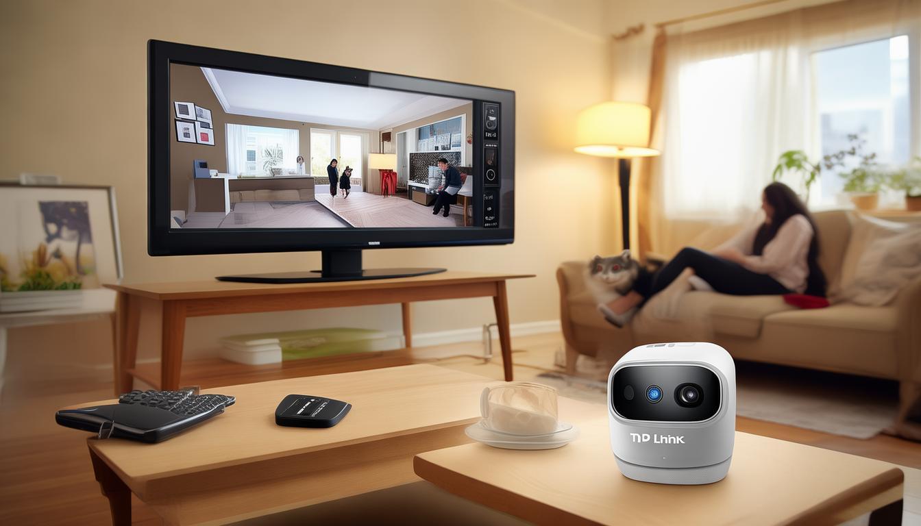 TP-Link家庭监控产品超棒，画面清晰还能分享，安心必备