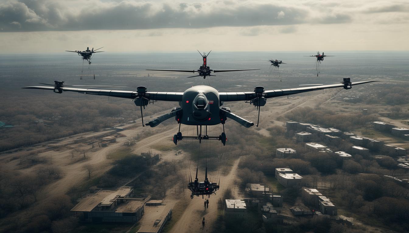 TP1000无人运输机智能空投功能突出，物流救援皆出色